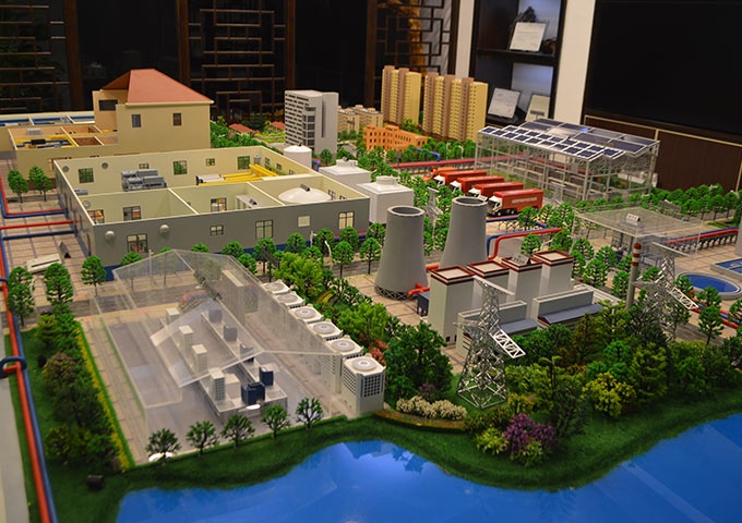 華清清潔新能源系統模型