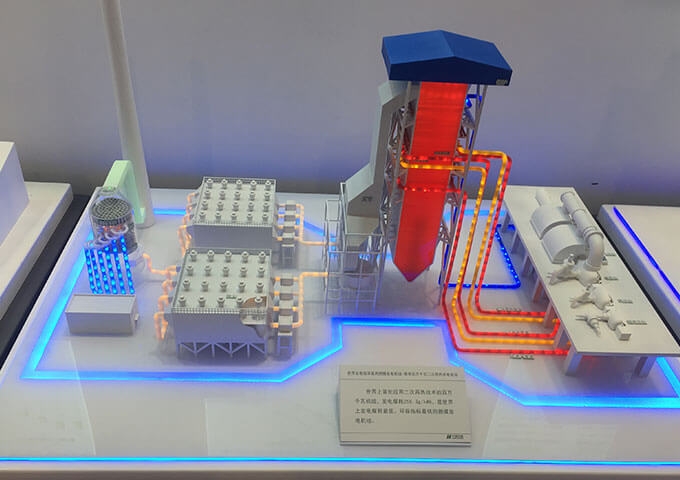 百萬千瓦二次再熱發電設備模型